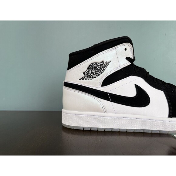 Nike Air Jordan 1 Mid SE "Diamond Shorts" Men's Size 13 DH6933-100 - Picture 4 of 10